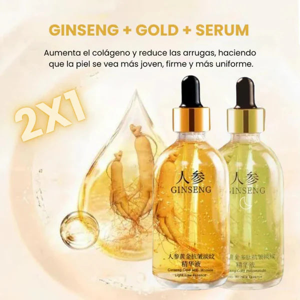 Sérum Rejuvenecedor Ginseng Día y Noche®  OFERTA Pague 1 y Reciba 2